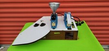 Lot of 2 Sets Syntron Magnetic Vibrating Lab Feeder Model F-TOC and Controller