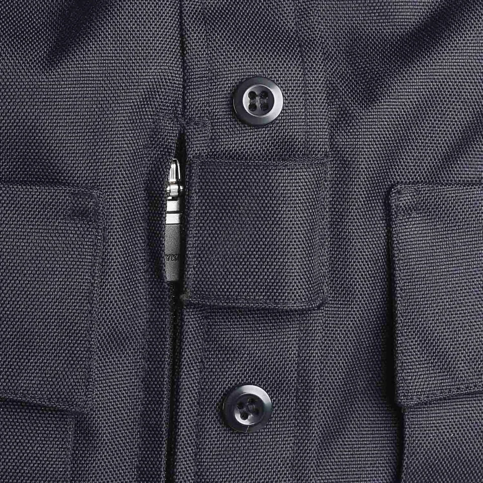 XS REG ELBECO V3 BODY SHIELD EXTERNAL VEST ARMOR CARRIER MIDNIGHT NAVY V3114B - Image 3 of 4