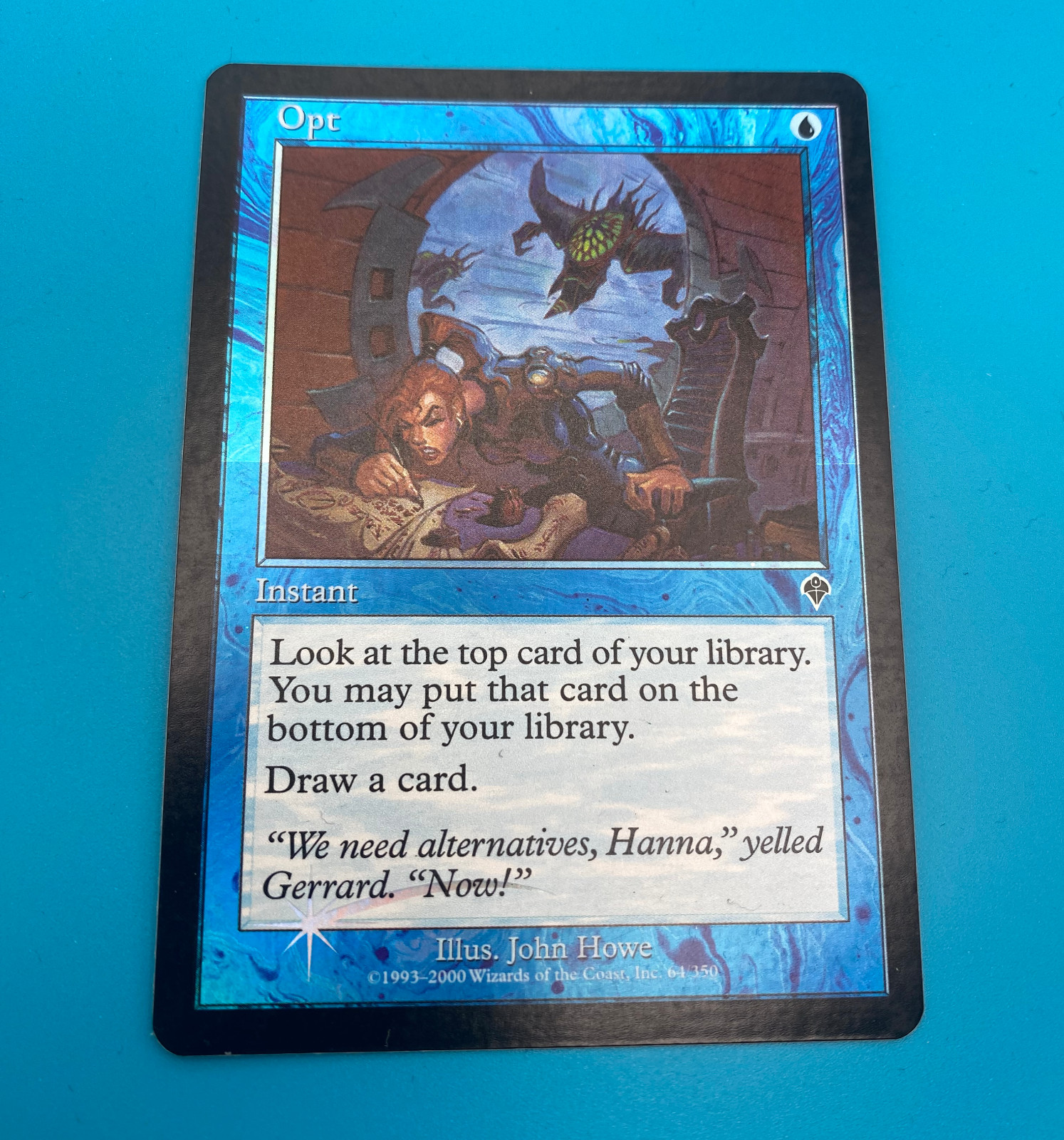 Opt LP/NM Invasion Foil MTG Magic: the Gathering