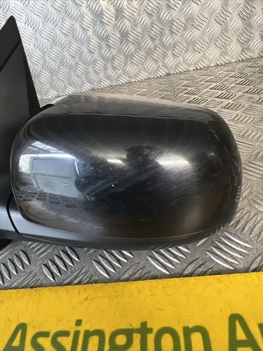 2011-17 Kia Picanto MK2 Nearside Passenger Manual Wing Mirror Black 876101Y01871 - Picture 8 of 16