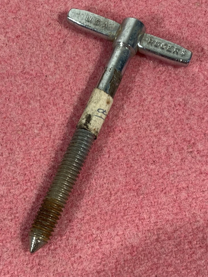 ROGERS Swivomatic Bass Drum Pedal Long BoltThumb Screw With Washer N.O.S. - Image 4 of 4