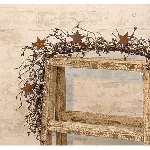 NEW Farmhouse Pip Berry Garland w/ Rusty 2