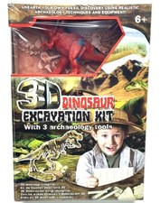 Satz Ausgrabungen Dino Dinosaurier Ausgrabungs-Set OS Fossil Skelett 3D Science