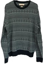 Original Penguin Men  s Long Sleeve Sweater Sz L ColorDark Sapphire Pullover NWT