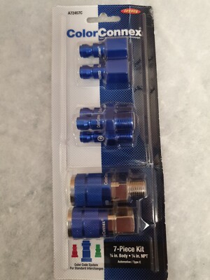 LEGACY MANUFACTURING COLORCONNEX COUPLER/PLUG SET 7PC (A72457C)