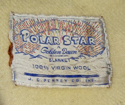 Winternite Golden Dawn woolblanket ビンテージ Vintage Golden
