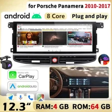 12.3" Car Radio for Porsche Panamera Stereo Touch Screen Multimedia Carplay GPS