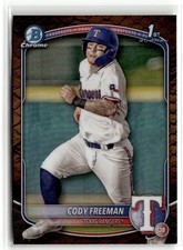 2025 Bowman Chrome Reptillian Refractor Cody Freeman #BCP-112