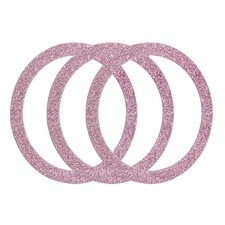 3Pack Magnetic Adapter Ring Magnetic Wireless Charger Conversion Kit Pink