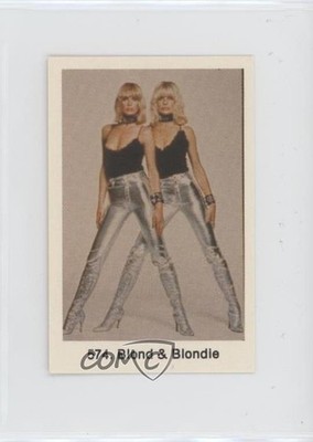 1980 Popbilder Med Punkt V Blond & Blondie #574 06e0