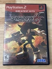Shadow the Hedgehog PlayStation 2 PS2 Greatest Hits with Manual (Tested)