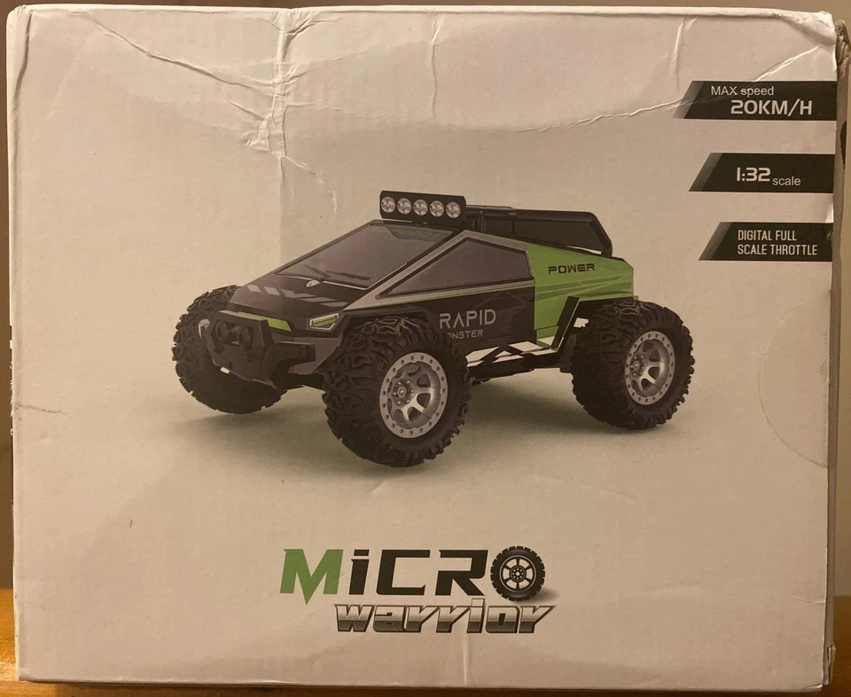 2.4GHZ Micro Warrior 1:32 Scale R/C Car - Image 4 of 4