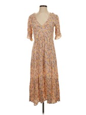 Faithfull the Brand Women Brown Casual Dress 4