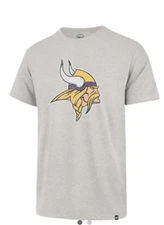 MINNESOTA VIKINGS 47 Brand FRANKLIN TEE T-Shirt L Heather Grey US Large