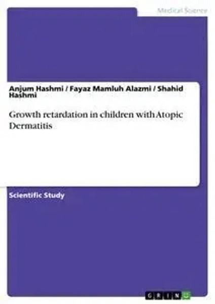 Anjum Hashmi (U. A.) | Growth Retardation In Children With Atopic Dermatitis-image