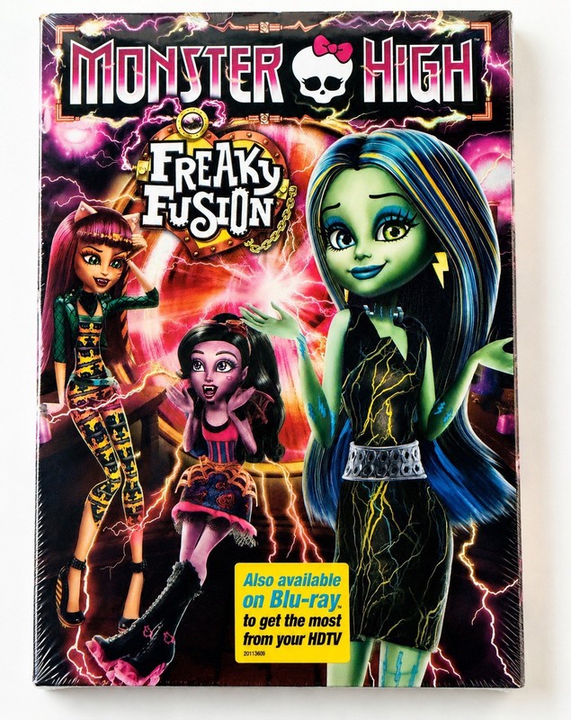 Monster High: Freaky Fusion DVD Movie - Monster High Franchise Title
