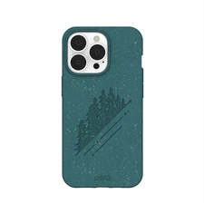 PELA CASE iPhone 13 Pro Max - Green Summit evergreen trees - excellent condition