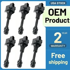 6 X ignition coil packs 22433-8J115 For 05-11 Nissan Frontier Pathfinder