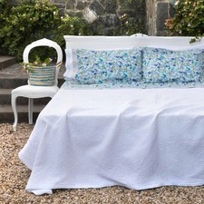 COPRILETTO RIVIERA UN POSTO E MEZZO DORY BIANCO ESTIVO UNA PIAZZA E MEZZA