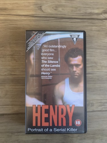 Henry Portrait of a Serial Killer VHS video cassette PAL