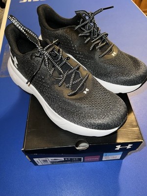 Under Armour Infinite Mens HOVR Black Shoes Size 9.5