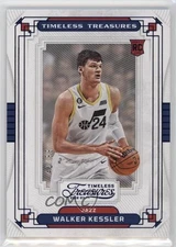 2022 Panini Chronicles Timeless Treasures Blue /99 Walker Kessler #355 Rookie RC