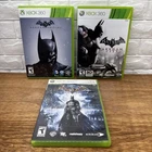 Batman Arkham: Origins Asylum & City Bundle Lot (Microsoft Xbox 360) CIB Tested