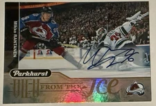 2018-19 Upper Deck Parkhurst View from the Ice Auto Mikko Rantanen #VI-15 Auto