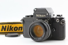  N MINT Nikon F2 Photomic Black 35mm Film Camera Ai 50mm f1.4 Lens From JAPAN