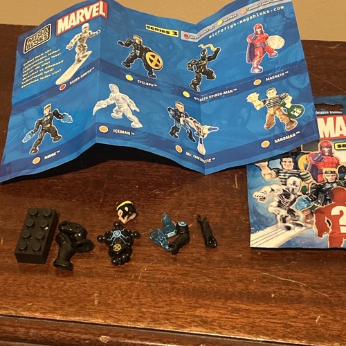 Figura de acción Mega Bloks Marvel Series 3 Havok X-Men 2012 2" - Imagen 2 de 2