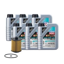 6L Liqui Moly Special Tec V 0W-20 Wix Engine Oil Change Kit for XC40 XC60 XC90
