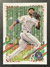 2021 Topps Holiday - Lorenzo Cain #HW162