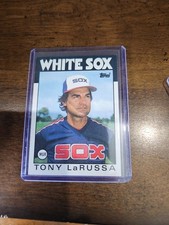 Tony La Russa 1986 Topps #531 Chicago White Sox