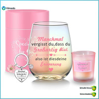 WeingläSer Geschenk FüR Frauen Geburtstag Weihnachten DankeschöN Freundin Damen