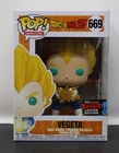 VEGETA - DRAGONBALL Z - 2019 FALL CON - VAULTED - 669 - FUNKO POP! - w/PROTECTOR