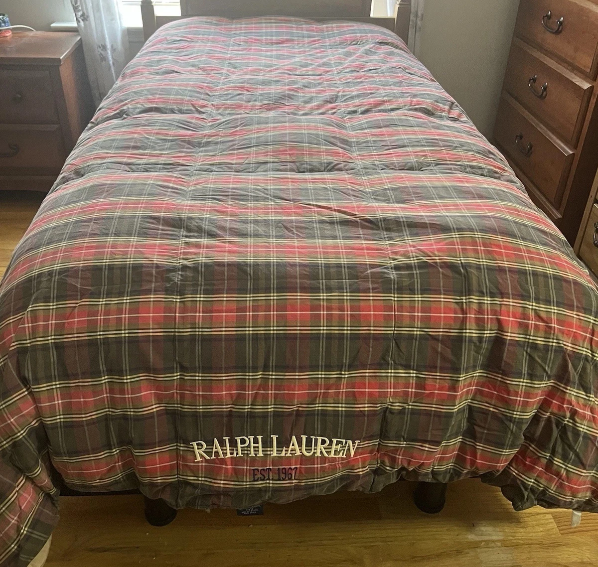 Ralph Lauren Twin Plaid Comforters & Sets for sale | eBay