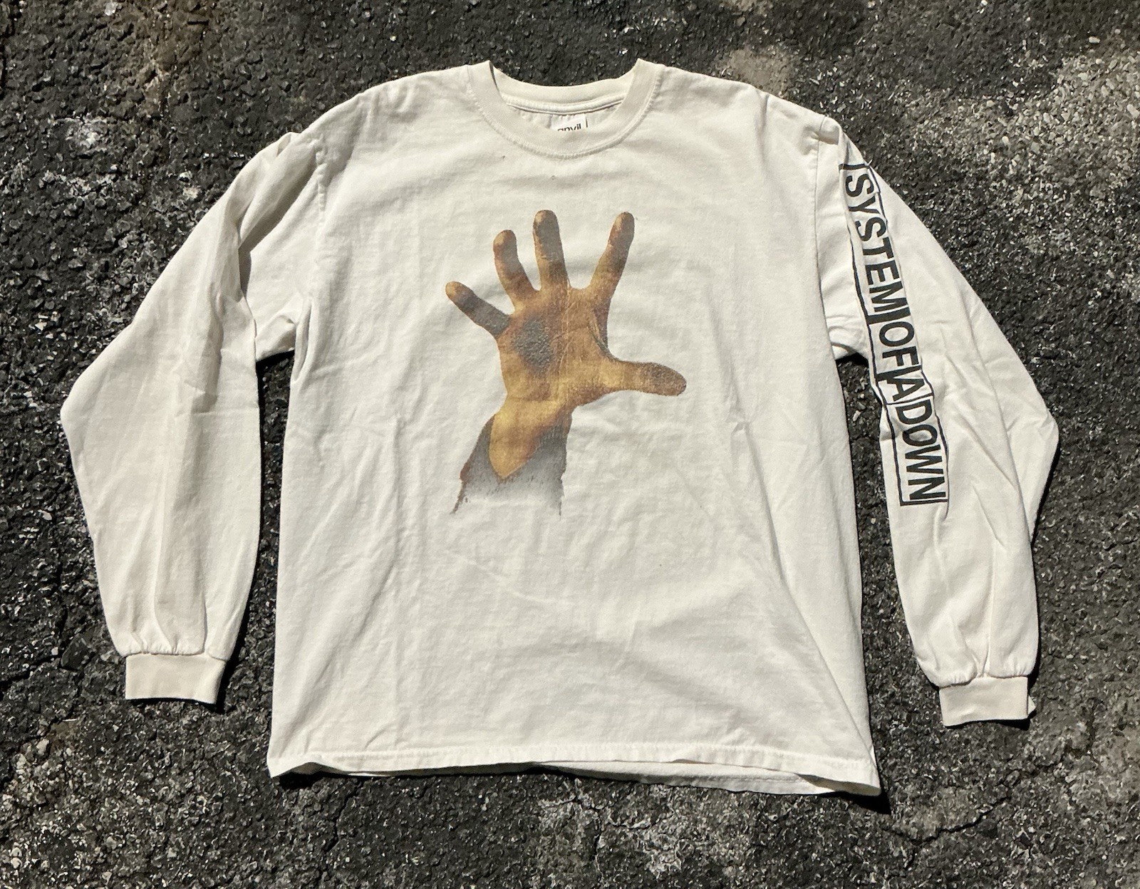 Vintage System Of A Down Self Titled Album Long Sleeve Shirt Size XL