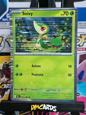 Pokemon Snivy 001/086 Holo | Promo Luce Nera Fuoco Bianco Italiano | Near Mint