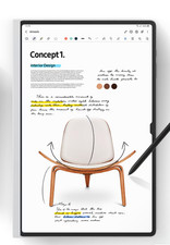 Official Samsung Galaxy Tab S9 Ultra Notepaper Screen (Magnetically attachable)
