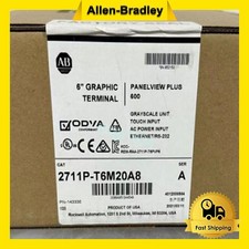 ONE New Original AB Panelview Plus 6" Touch Screen 2711P-T6M20A8 SER A