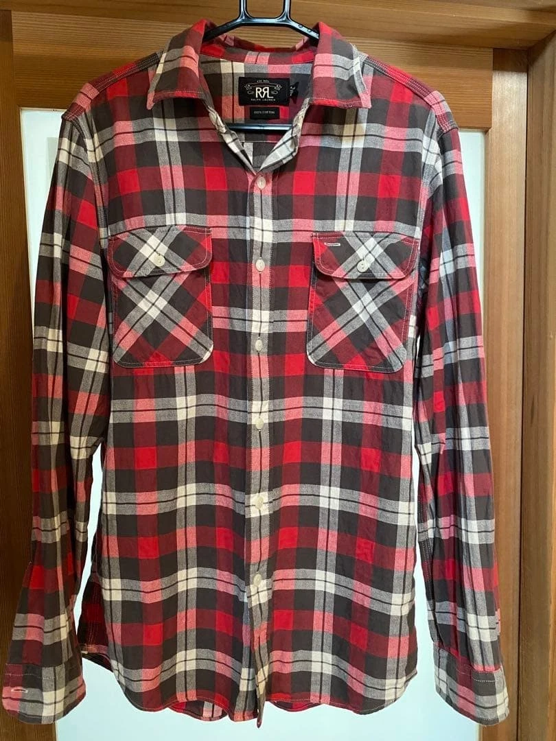 RRL Flannel Casual Button-Down Shirts for Men for sale | eBay