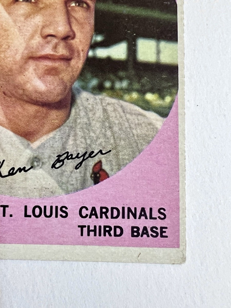 1959 Topps #325 Ken Boyer St Louis Cardinals EX-EXMINT | eBay