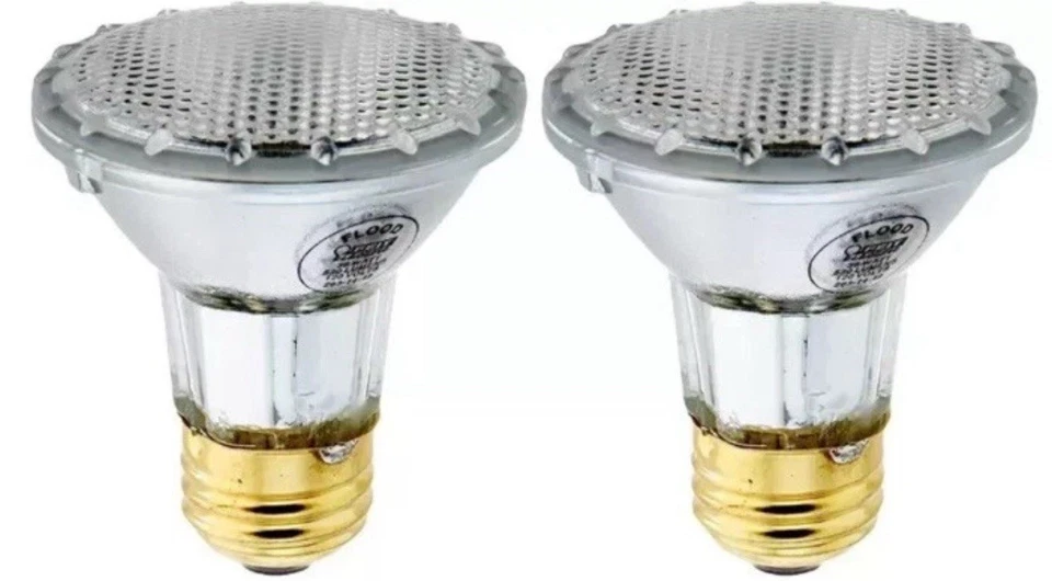 4 упаковки (8 ламп) FEIT экономия электроэнергии 50 Вт замена PAR20 для помещений/улицы - Изображение 4 из 4