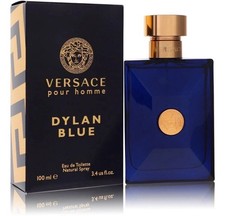 Versace Pour Homme Dylan Blue by Versace Eau De Toilette Spray 3.4 oz for Men