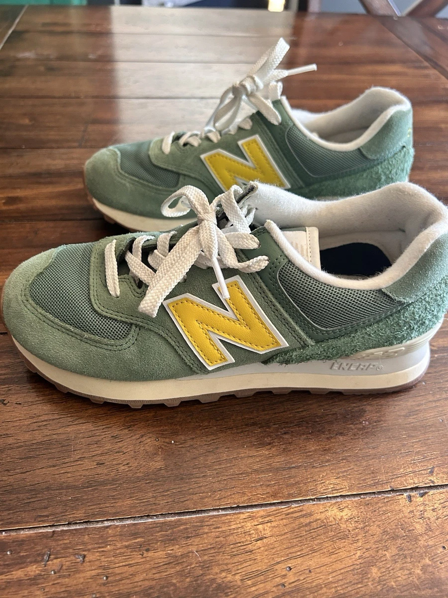New Balance 574 Mallard Green Yellow W for sale | eBay
