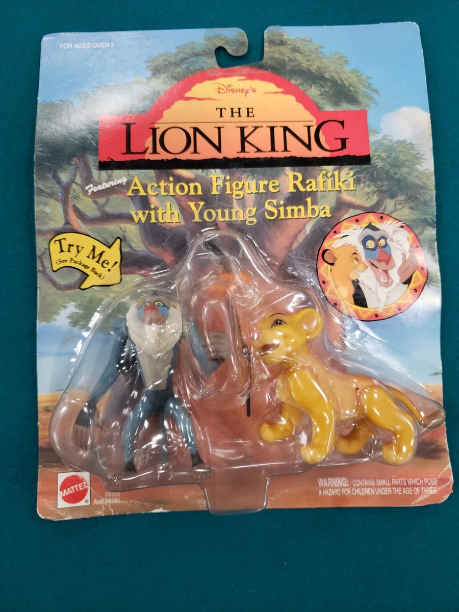 Disney s Lion King Collectible Action Figure Rafiki with Young