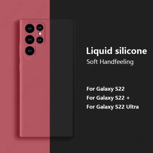 Funda blanda de silicona líquida para Samsung S25 Ultra S24 FE S23 A16 S22 S21 cubierta - Imagen 2 de 23