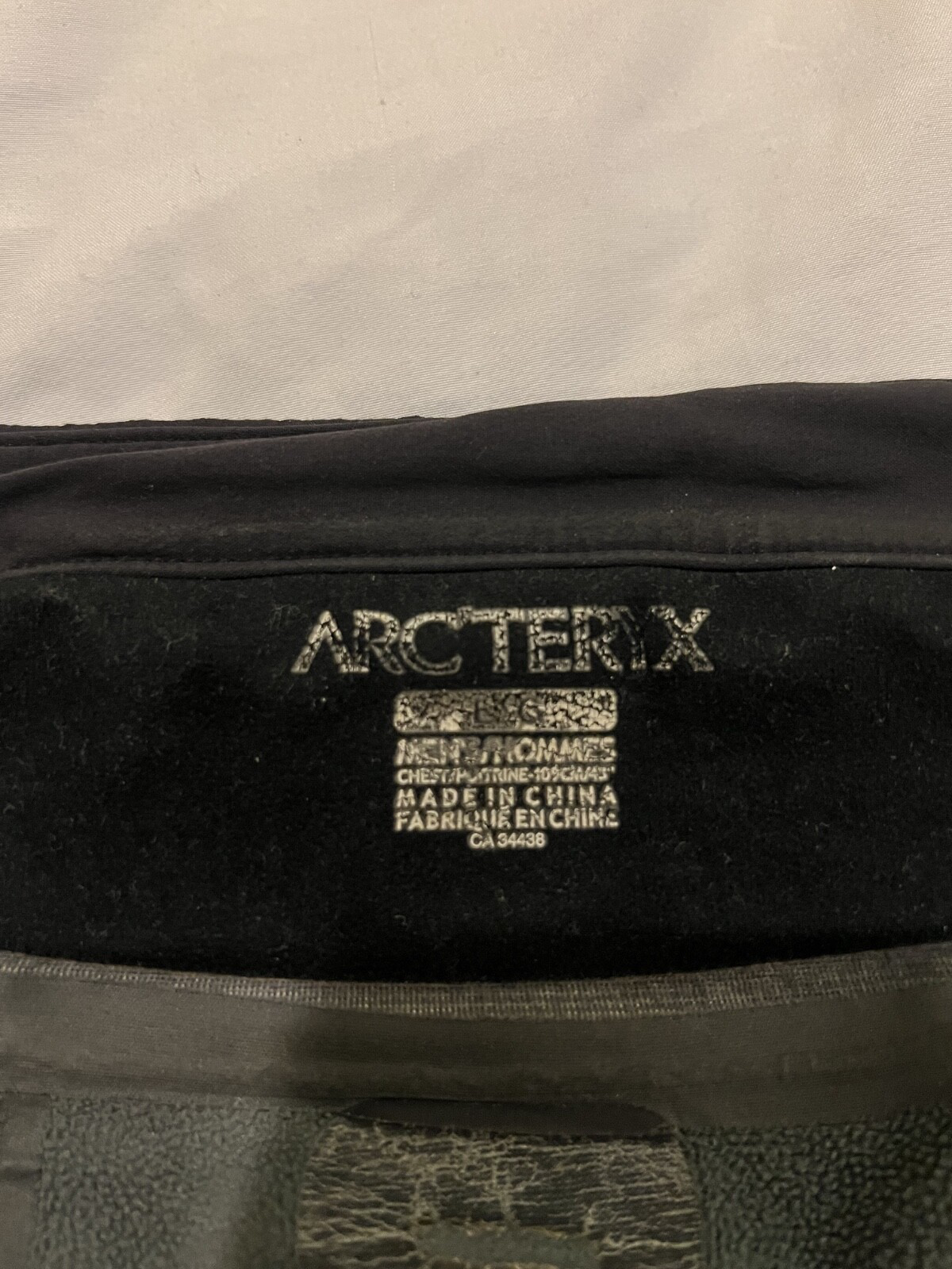 ARC'TERYX Giacca a vento Arc’teryx vintage uomo L shell antivento nero LEGGI