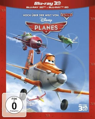 Planes 3D und 2D Neu Blu Ray 2 Disc Edition im Pappschuber OVP - Bild 1 von 3