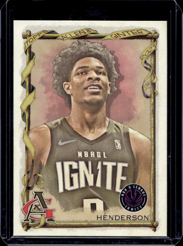 Scoot Henderson 2023 Topps Allen & Ginter #265 Rookie - Picture 1 of 2
